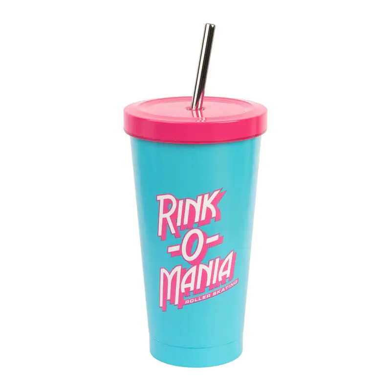 Stranger Things Rink-O-Mania brčko tumbler 550 ml fotografii produktu