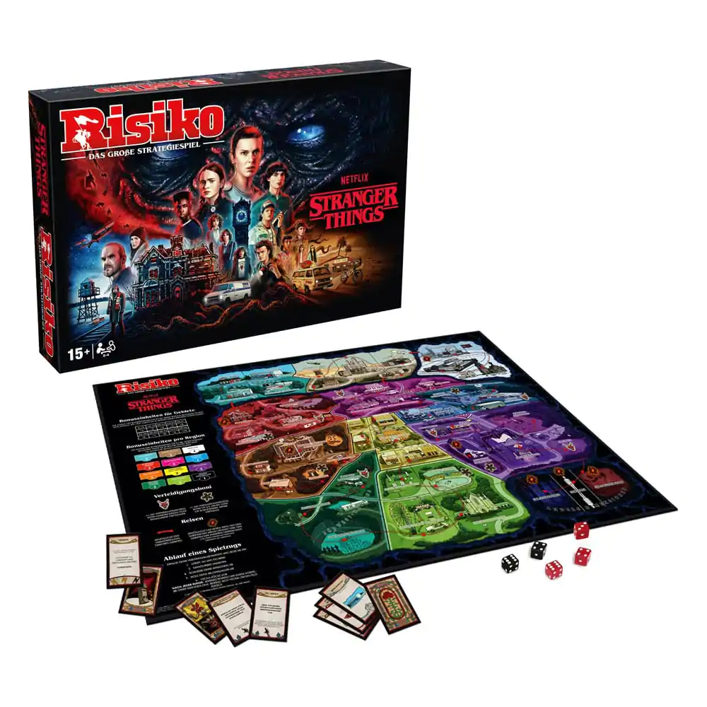 Stranger Things stolní hra Risk *německá verze* fotografii produktu