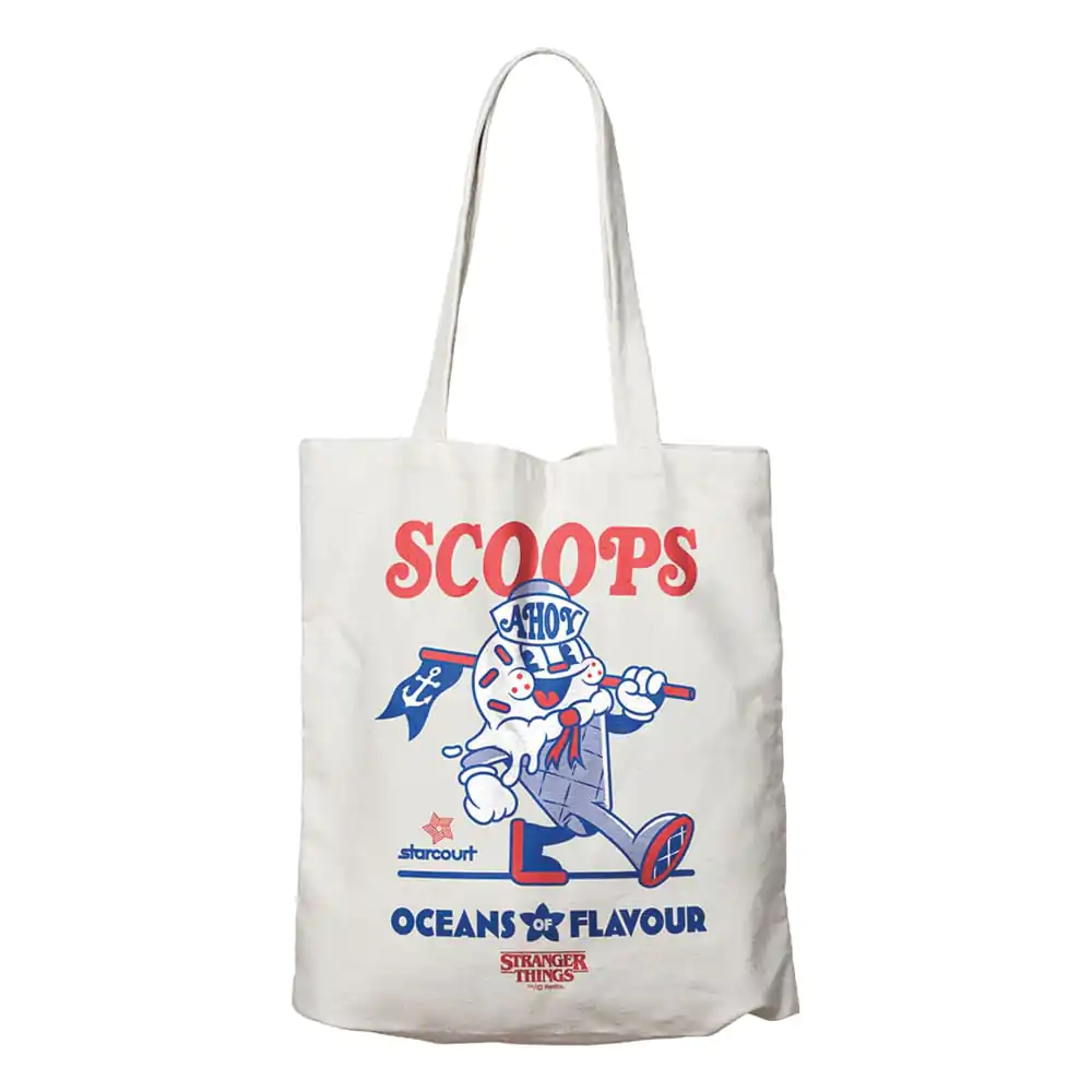 Stranger Things Tote Bag Nákupní taška Scoops Ahoy fotografii produktu