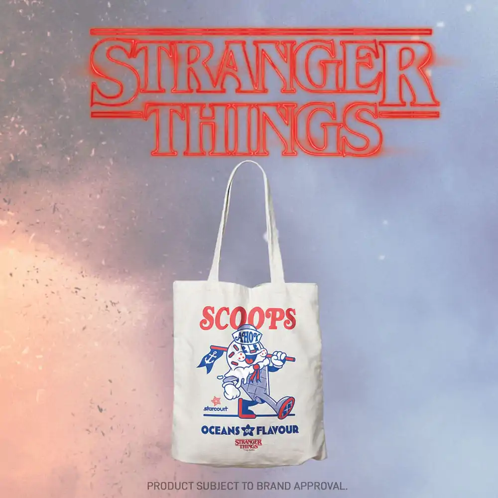 Stranger Things Tote Bag Nákupní taška Scoops Ahoy fotografii produktu