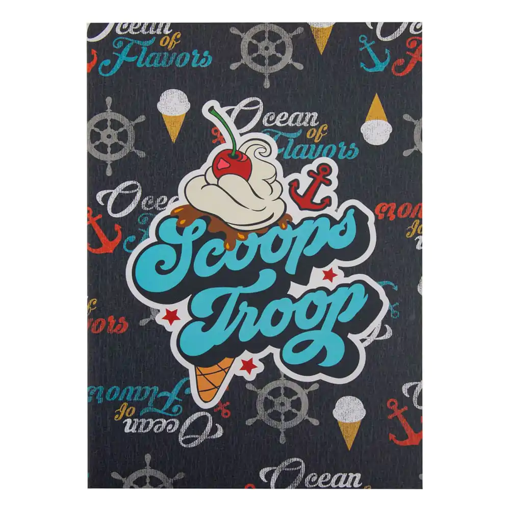 Stranger Things Zápisník Scoops Ahoy měkká vazba fotografii produktu