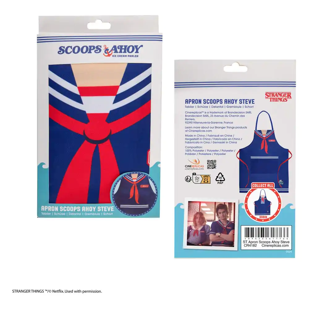 Stranger Things Zástěra Scoops Ahoy Steve fotografii produktu