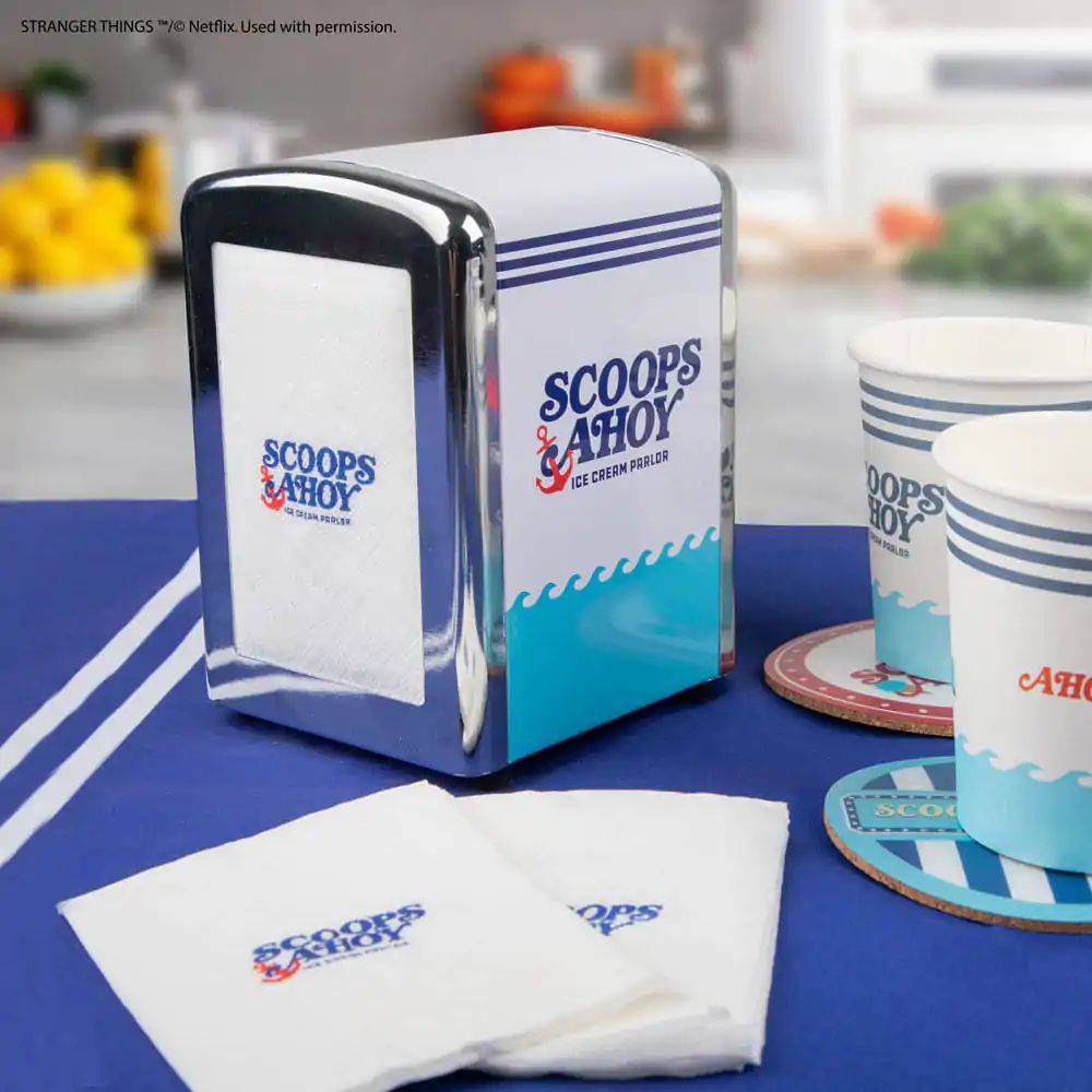 Stranger Things Zásobník na ubrousky sada Scoops Ahoy fotografii produktu
