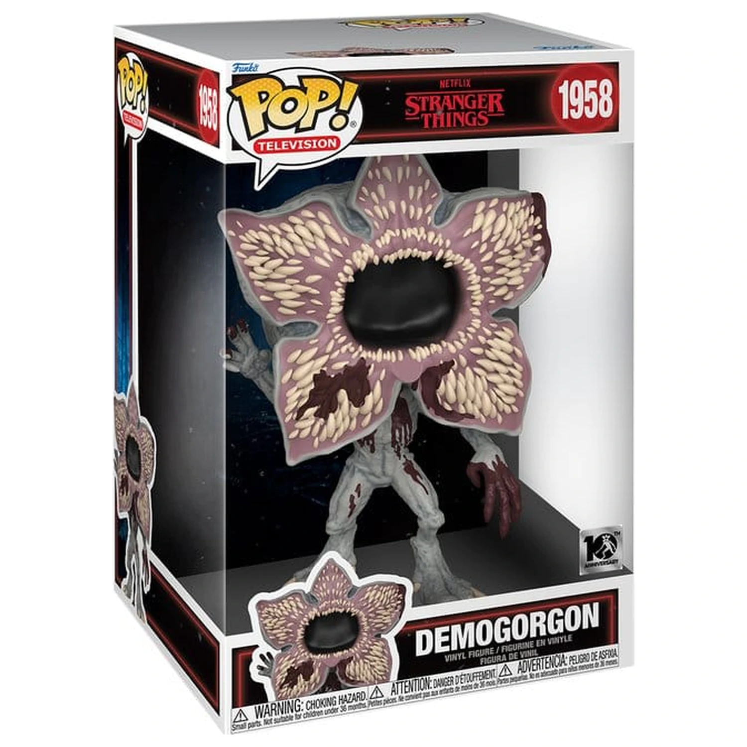 Stranger Things Super Sized Jumbo Funko POP! Vinylová figurka Demogorgon 25 cm fotografii produktu