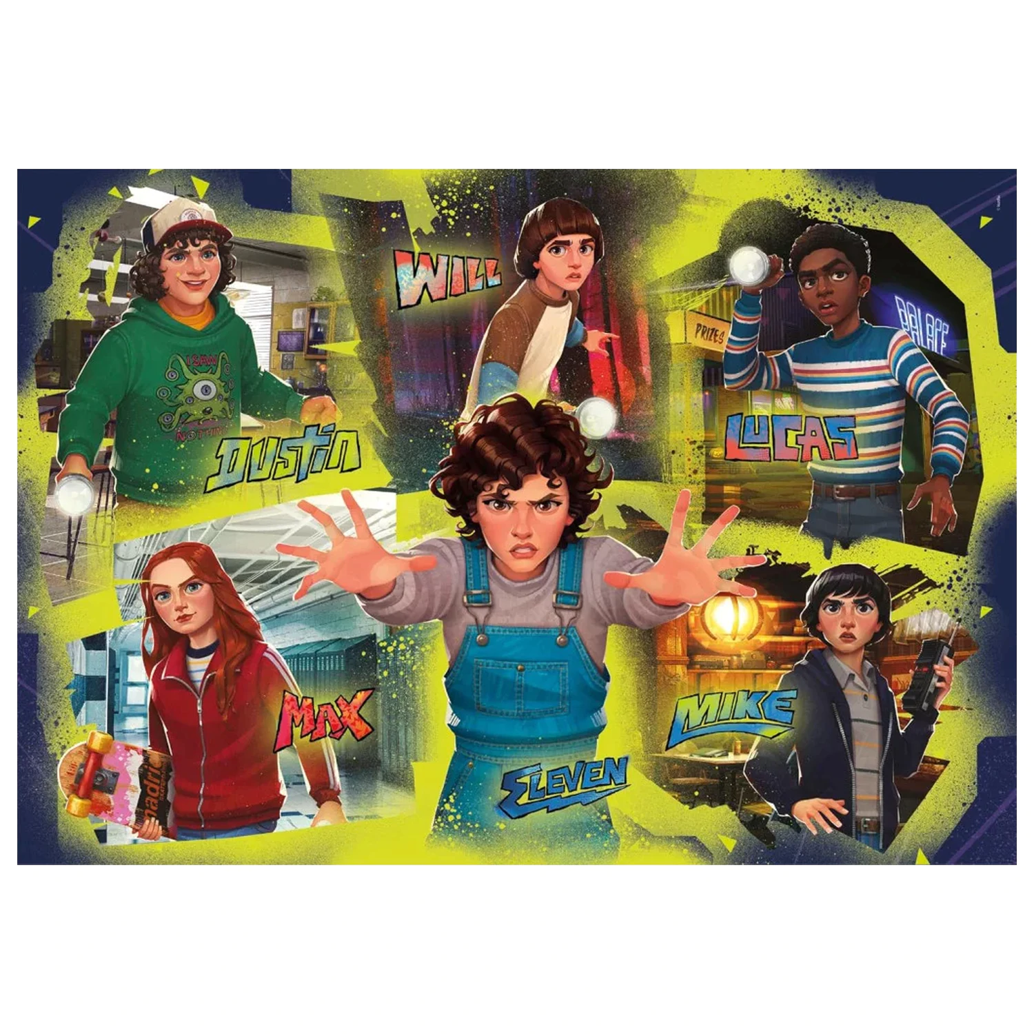 Stranger Things Tales 180dílné puzzle fotografii produktu