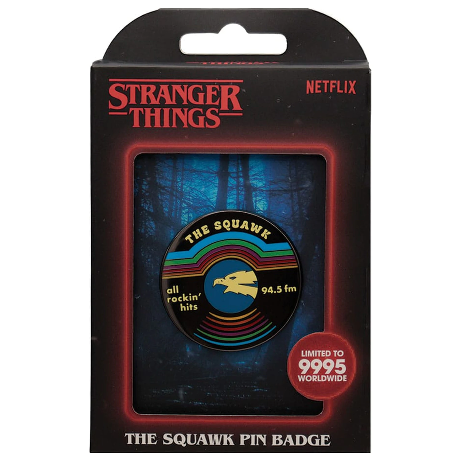 Stranger Things Pin Odznak The Squawk Limitovaná edice fotografii produktu
