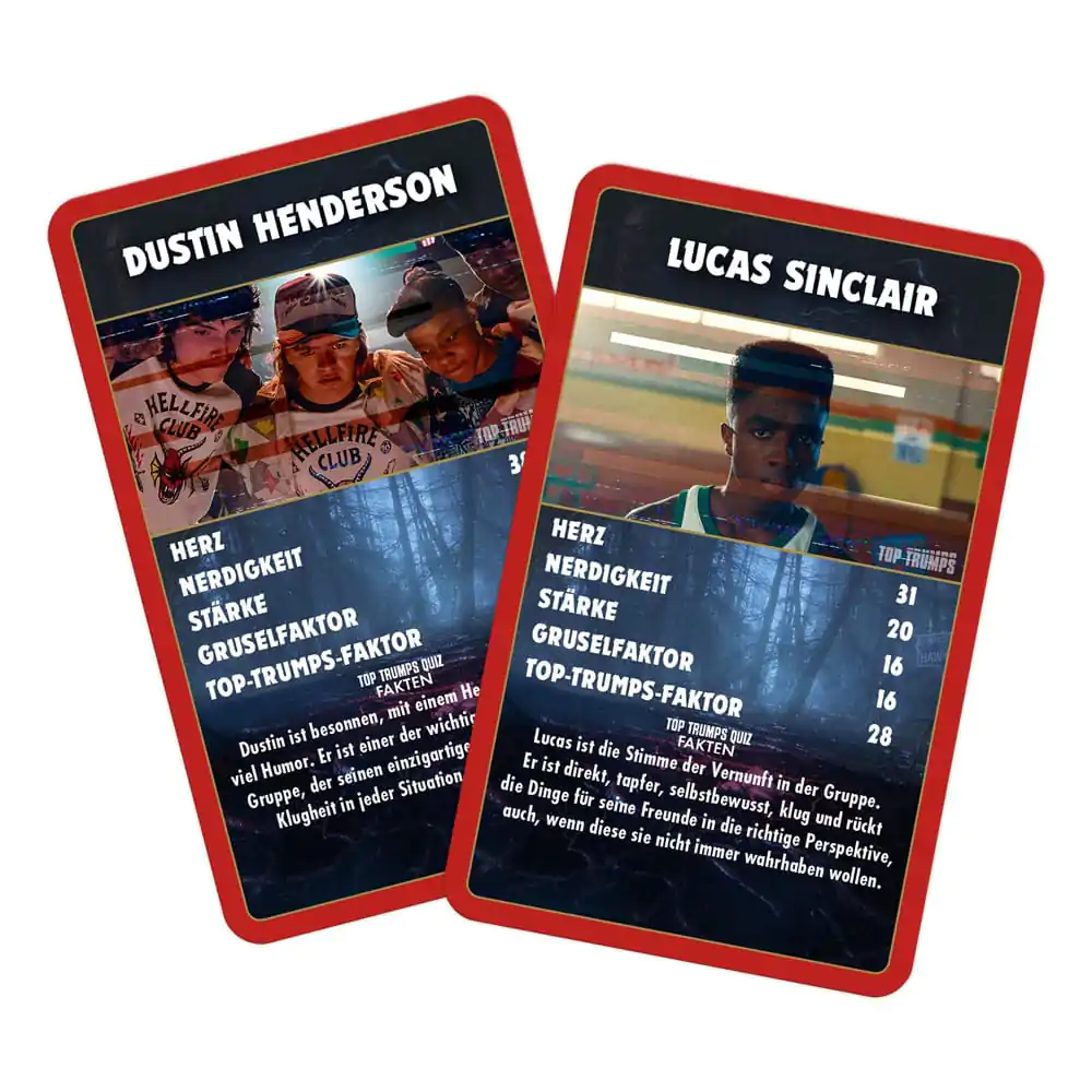 Stranger Things karetní hra Top Trumps Collectables *Německá verze* fotografii produktu