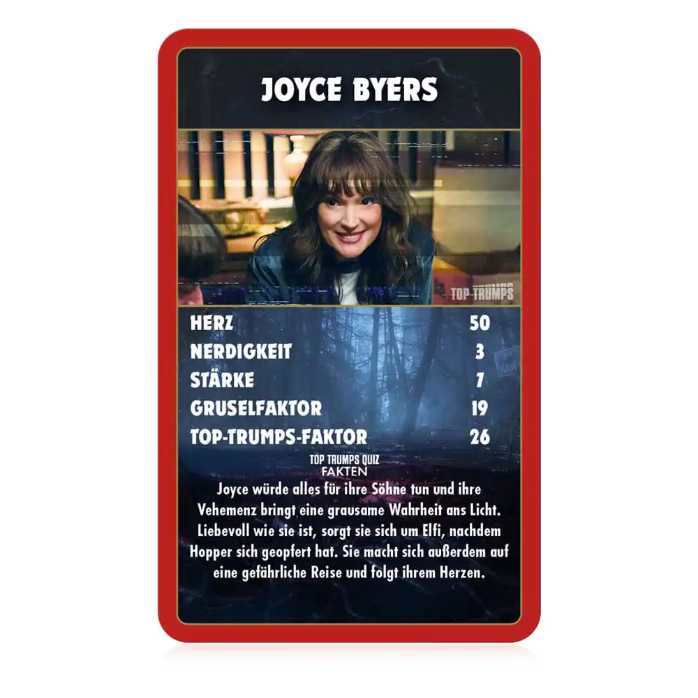 Stranger Things karetní hra Top Trumps Collectables *Německá verze* fotografii produktu