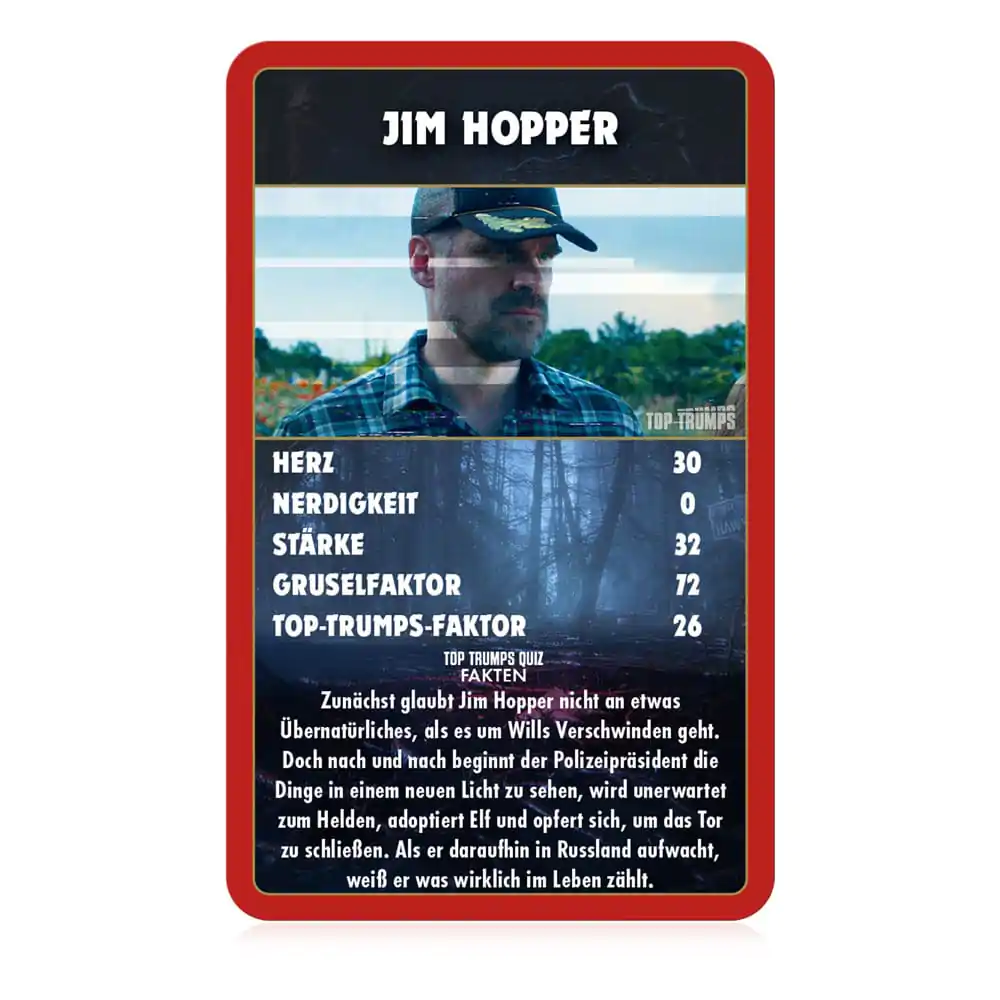 Stranger Things karetní hra Top Trumps Collectables *Německá verze* fotografii produktu