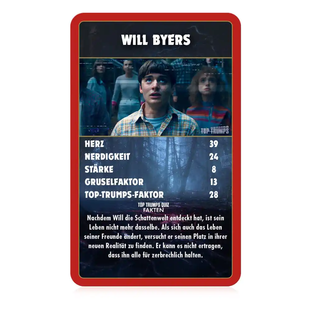 Stranger Things karetní hra Top Trumps Collectables *Německá verze* fotografii produktu