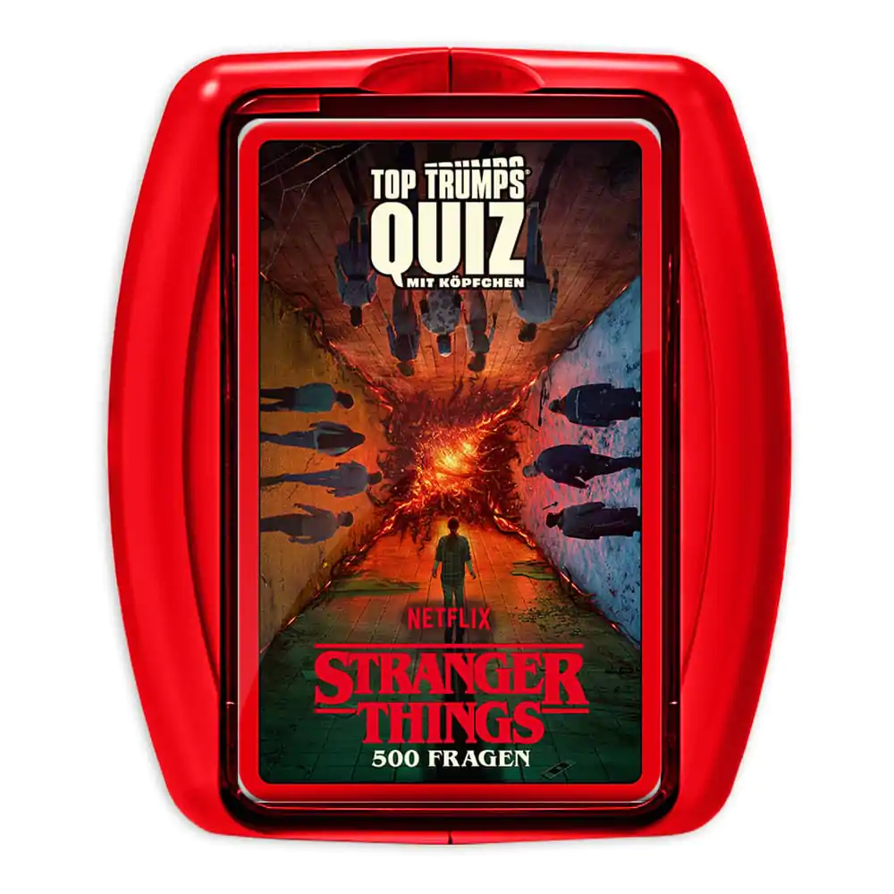 Stranger Things Karetní hra Top Trumps Quiz *německá verze* fotografii produktu