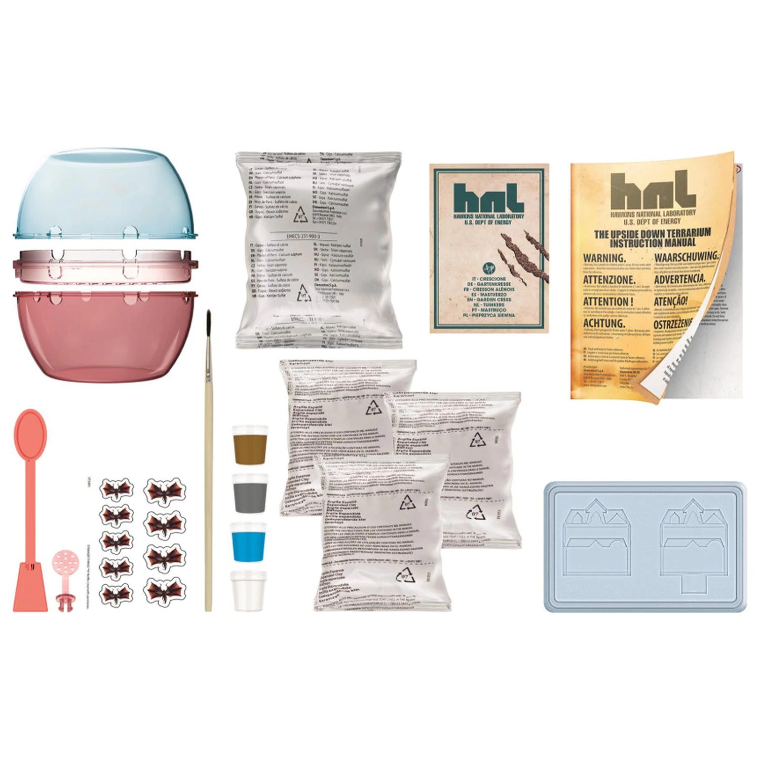 Stranger Things Upside Down Clementoni Terárium fotografii produktu