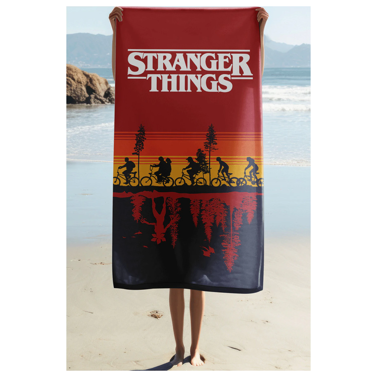Stranger Things Upside Down ručník fotografii produktu