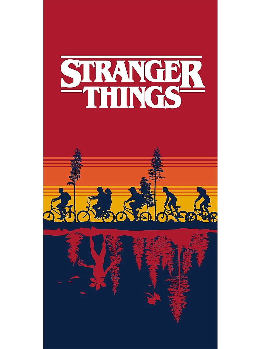 Stranger Things Upside Down ručník fotografii produktu