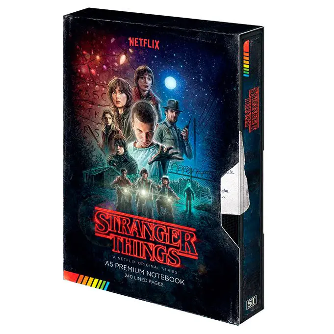 Zápisník Stranger Things Premium A5 VHS (S1) fotografii produktu