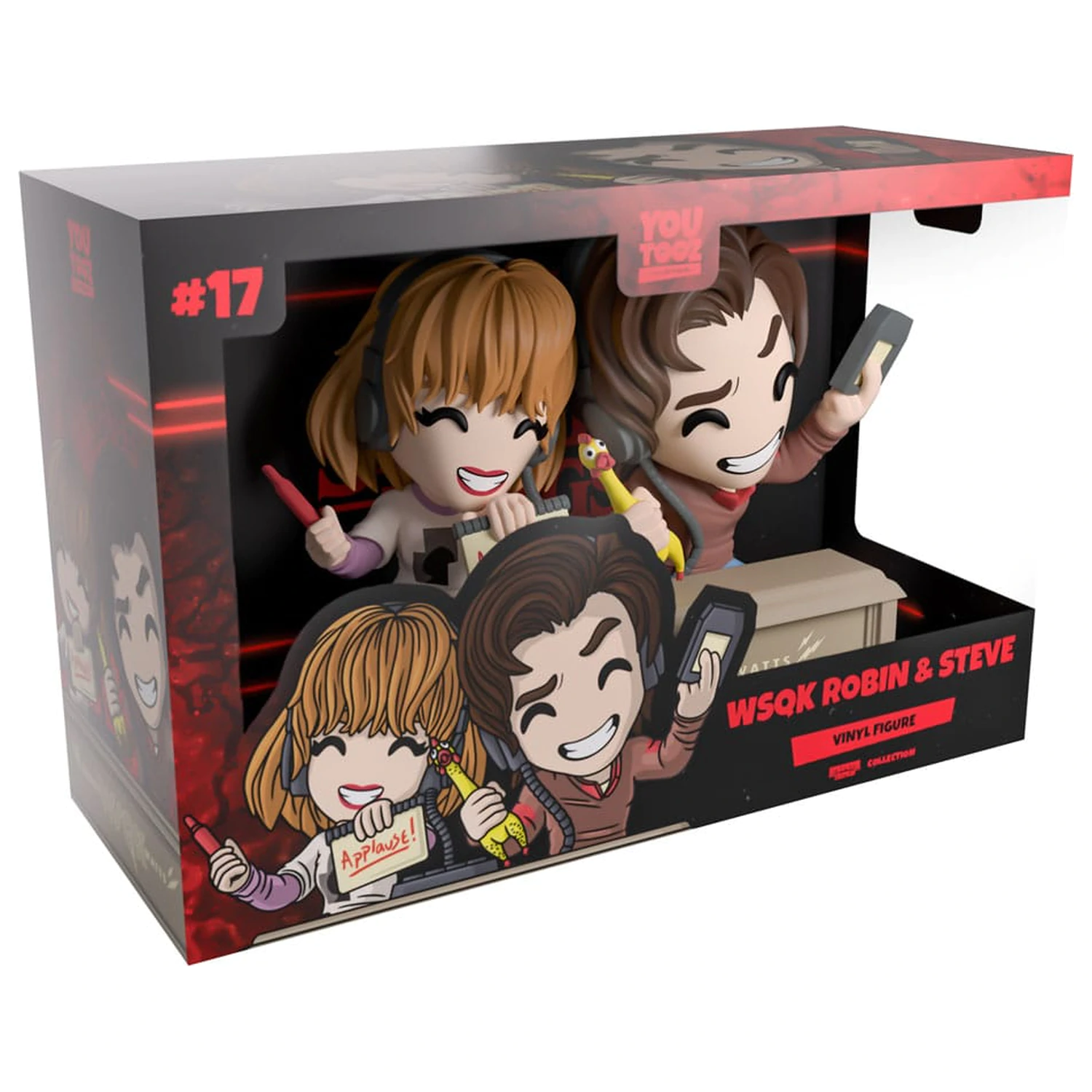 Stranger Things Vinyl Figure WSQK Robin & Steve 13 cm fotografii produktu