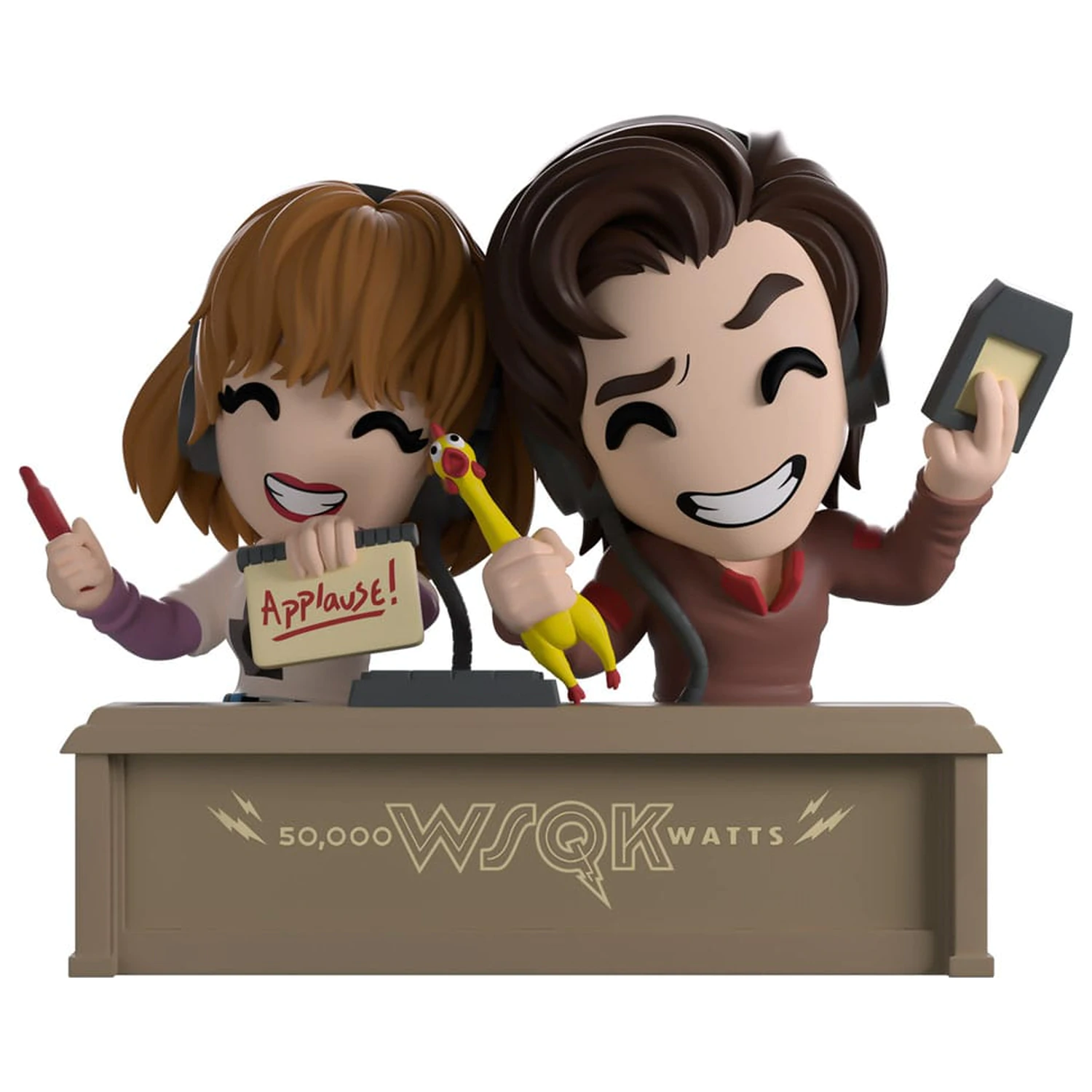 Stranger Things Vinyl Figure WSQK Robin & Steve 13 cm fotografii produktu