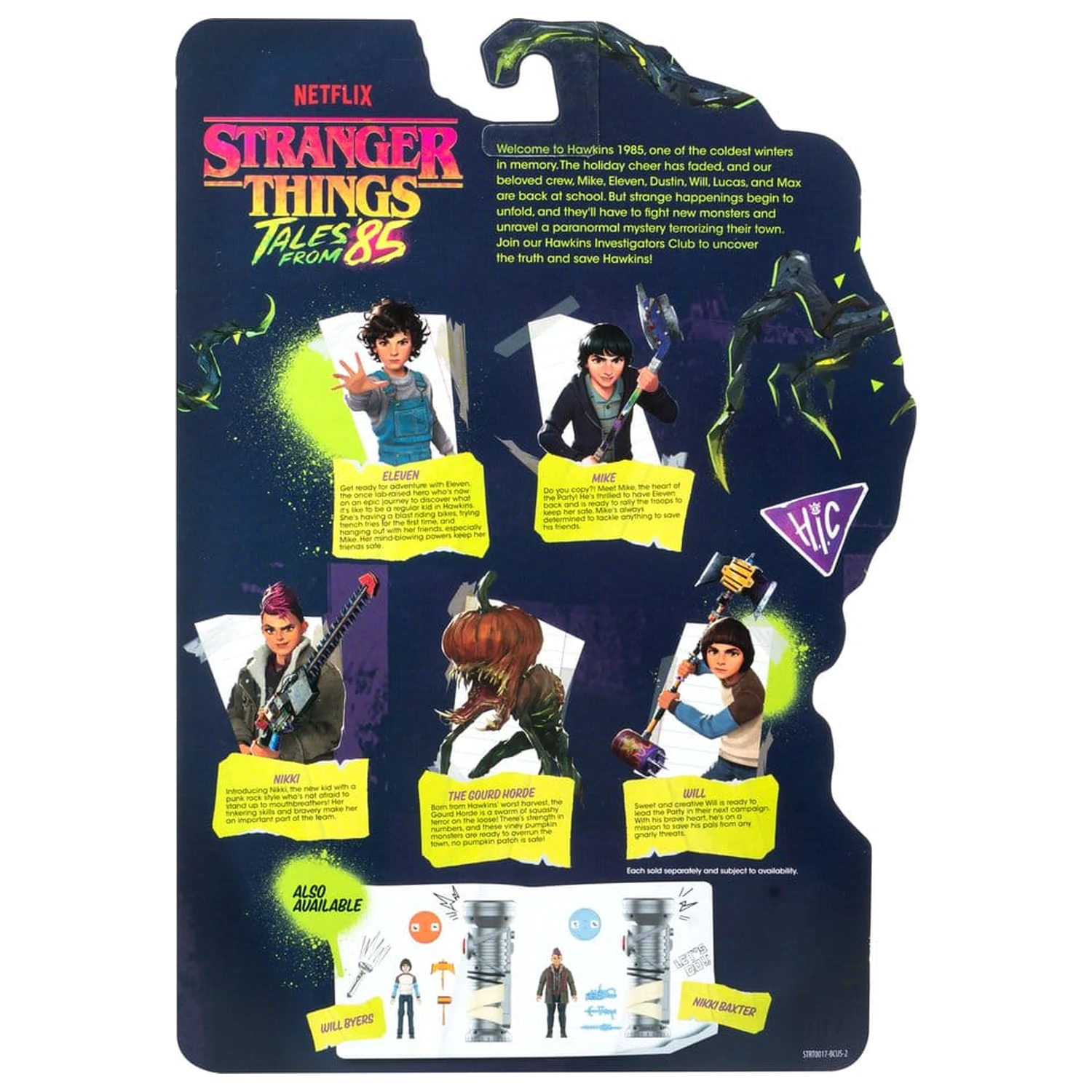 Stranger Things World Of Core akční figurka The Gourd Hourde fotografii produktu