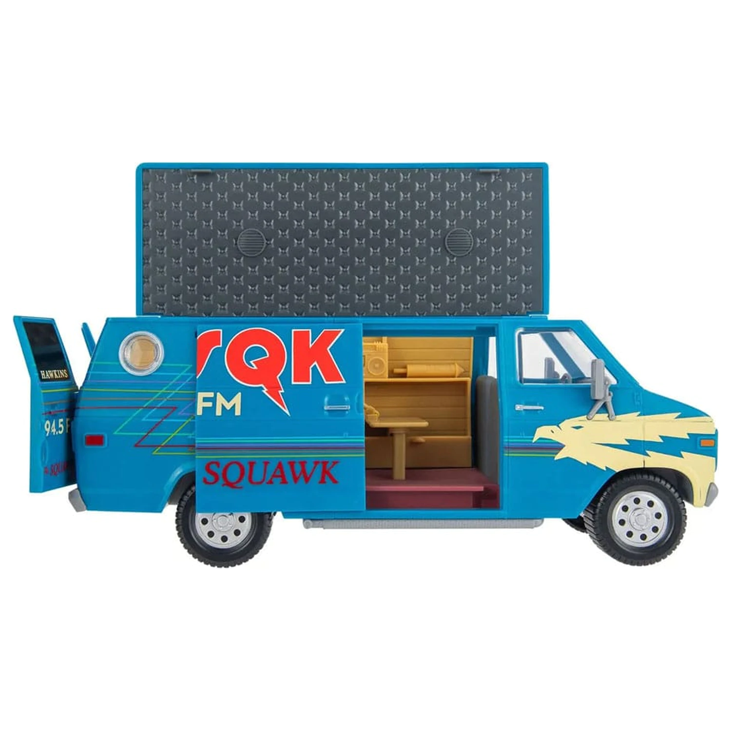 Stranger Things World Of Figurka a vozidlo Vozidlo s akční figurkou The Squawk van Playset se Stevem fotografii produktu