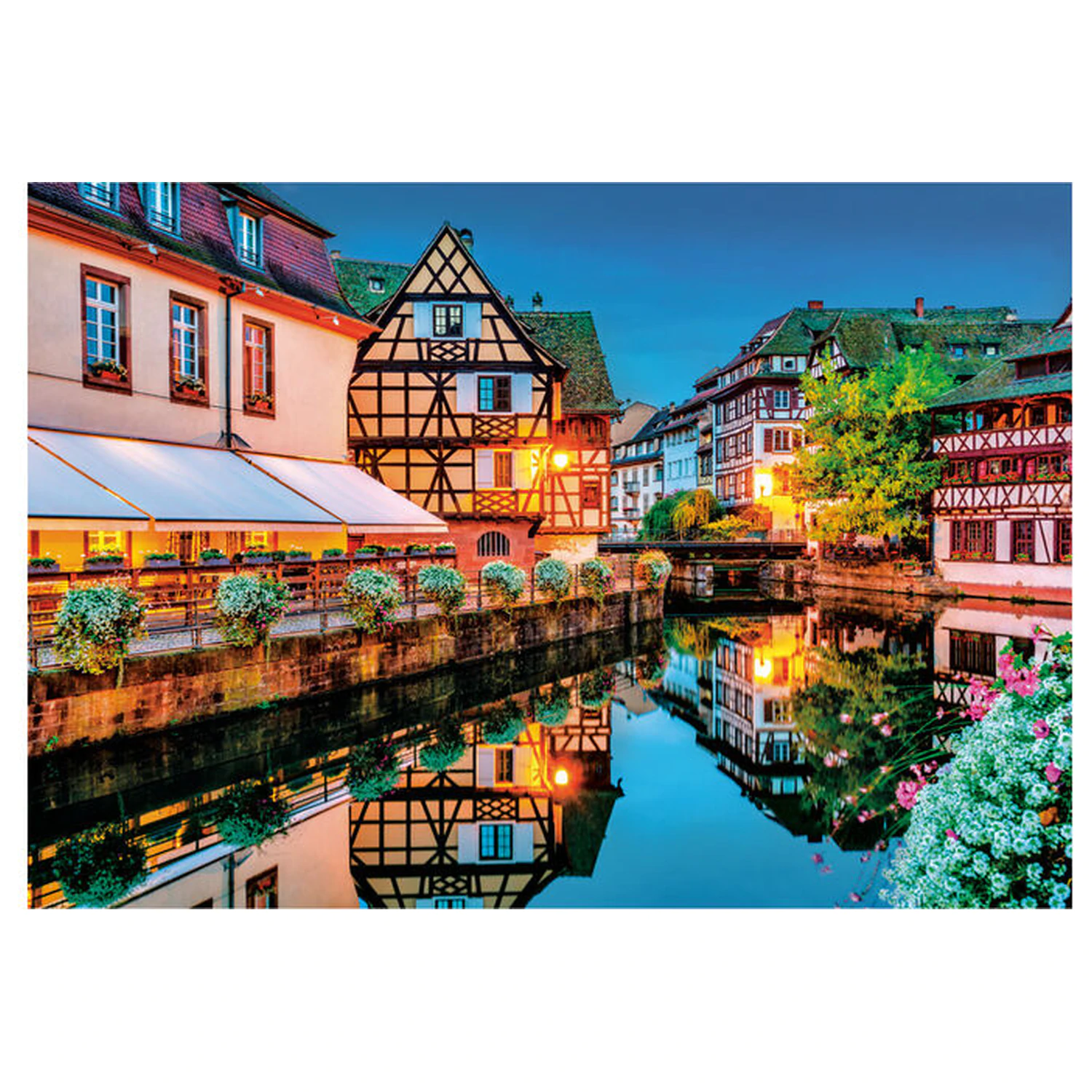 Strasbourg Old Town puzzle 500 dílků fotografii produktu