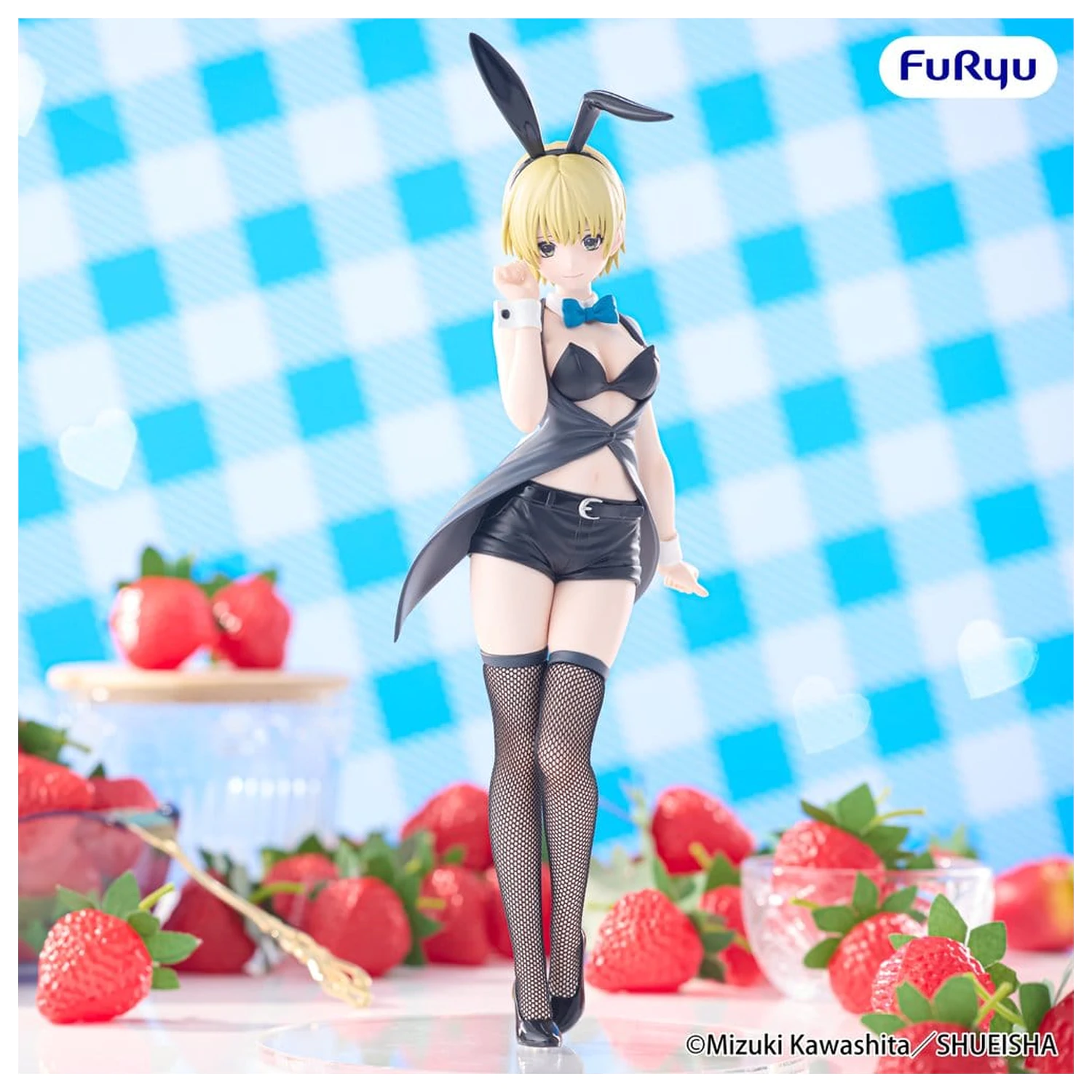 Strawberry 100% BiCute Bunnies PVC figurka Tsukasa Nishino 27 cm fotografii produktu