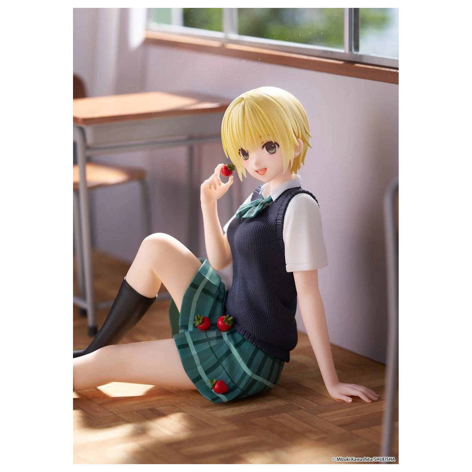 Strawberry 100% Desktop Cute PVC Figurka Tsukasa Nishino (School uniform Ver.) 13 cm fotografii produktu