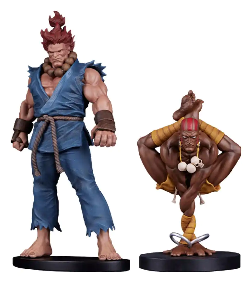 Street Fighter PVC Sochy 1/10 Akuma & Dhalsim 21 cm fotografii produktu