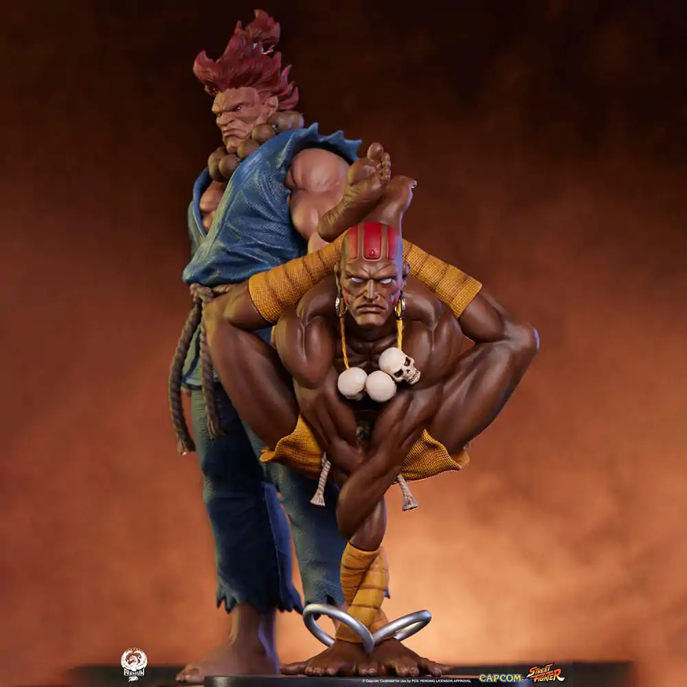 Street Fighter PVC Sochy 1/10 Akuma & Dhalsim 21 cm fotografii produktu