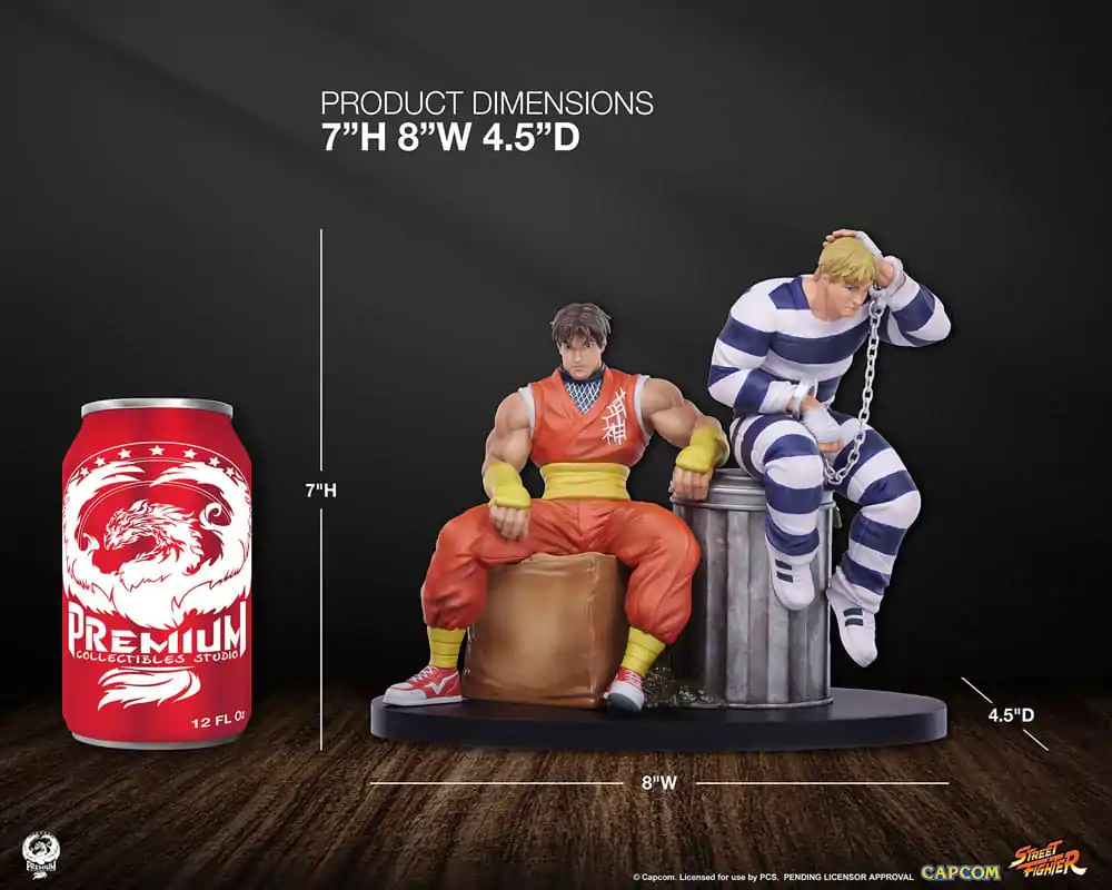 Street Fighter PVC Socha 1/10 Cody & Guy 18 cm fotografii produktu