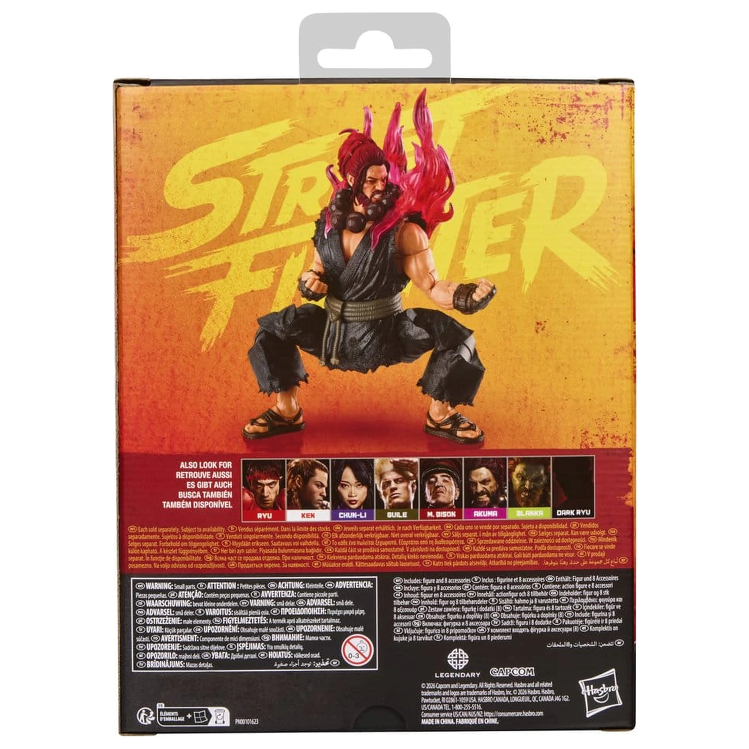 Street Fighter Akční figurka Akuma 15 cm fotografii produktu