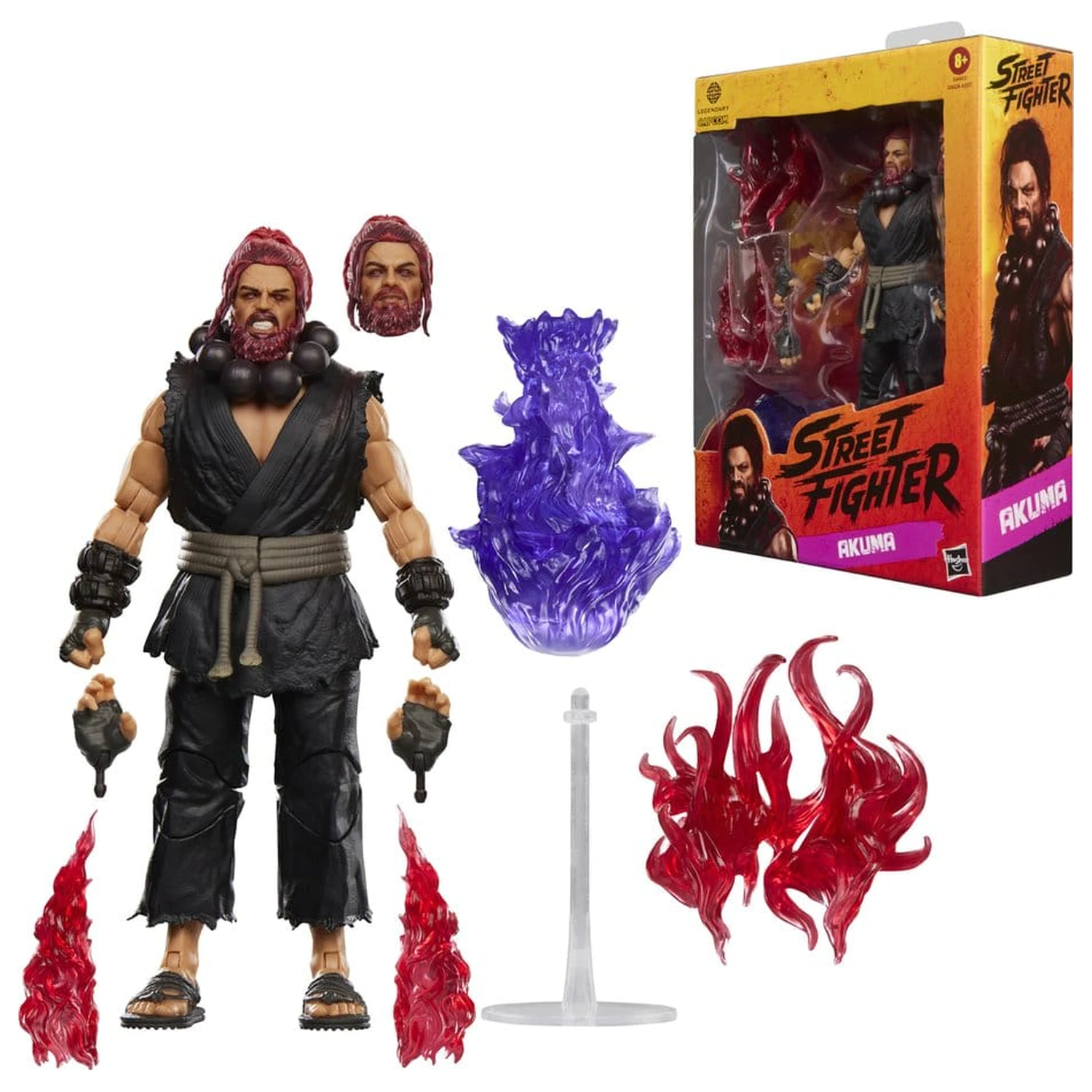 Street Fighter Akční figurka Akuma 15 cm fotografii produktu