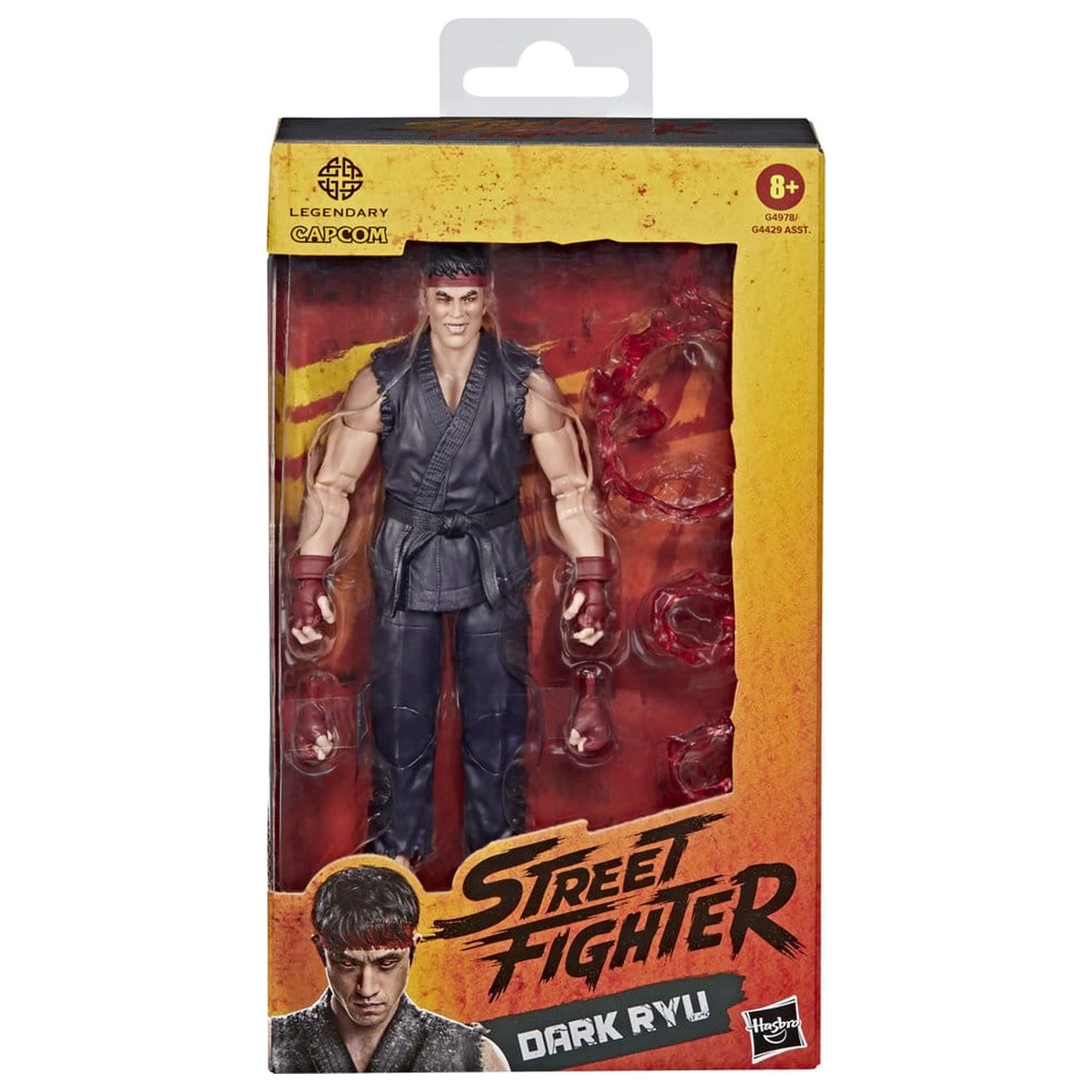 Street Fighter akční figurka Dark Ryu 15 cm fotografii produktu