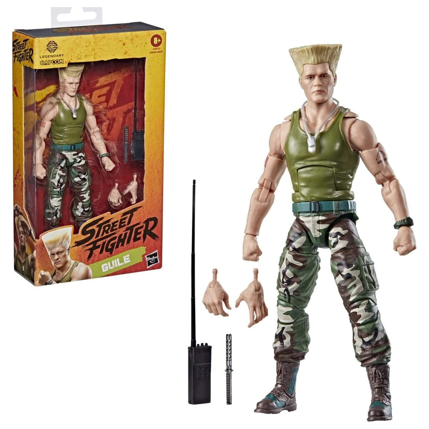 Street Fighter Akční figurka Guile 15 cm fotografii produktu
