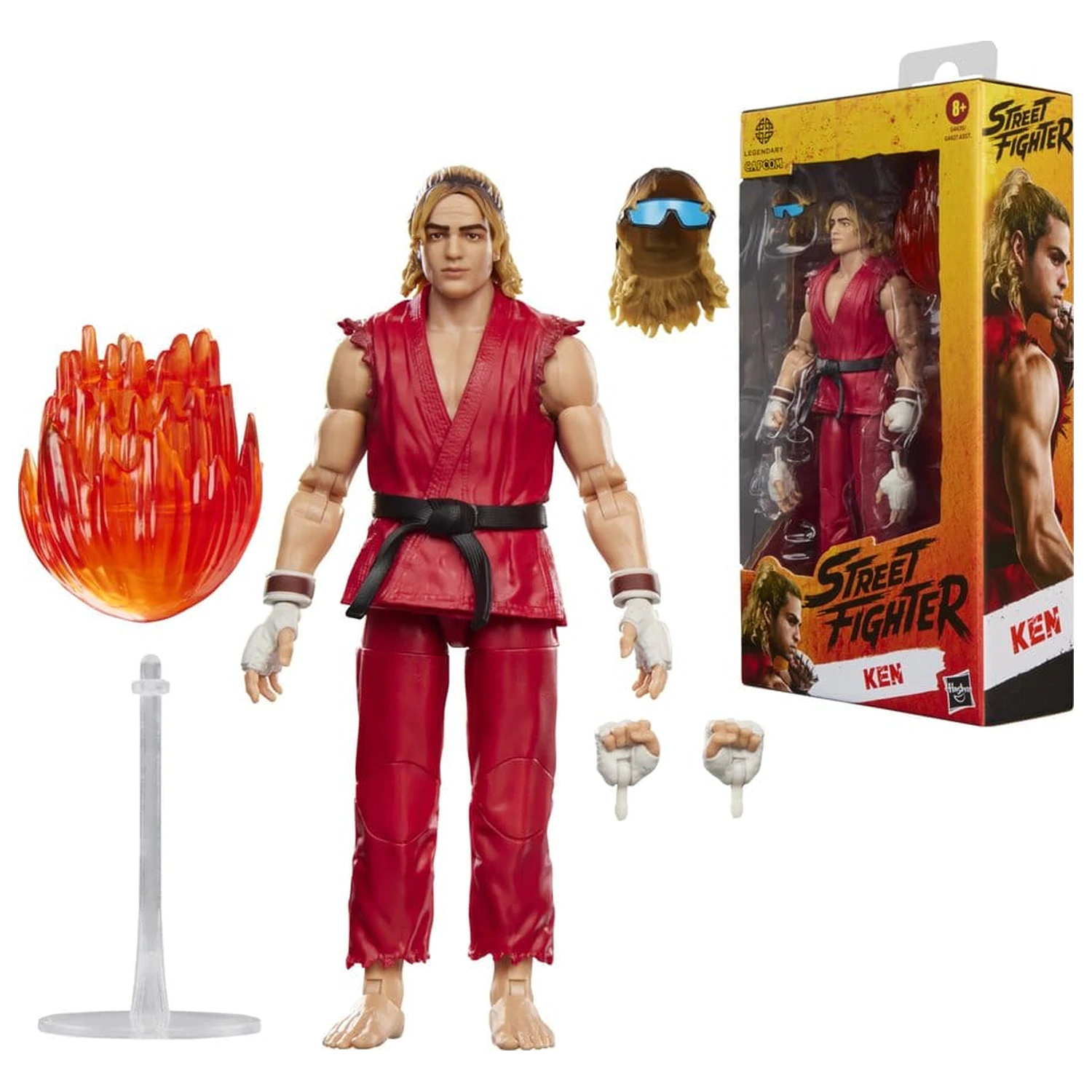 Street Fighter akční figurka Ken 15 cm fotografii produktu