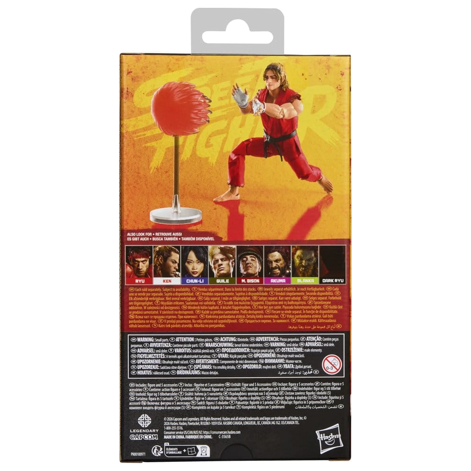 Street Fighter akční figurka Ken 15 cm fotografii produktu
