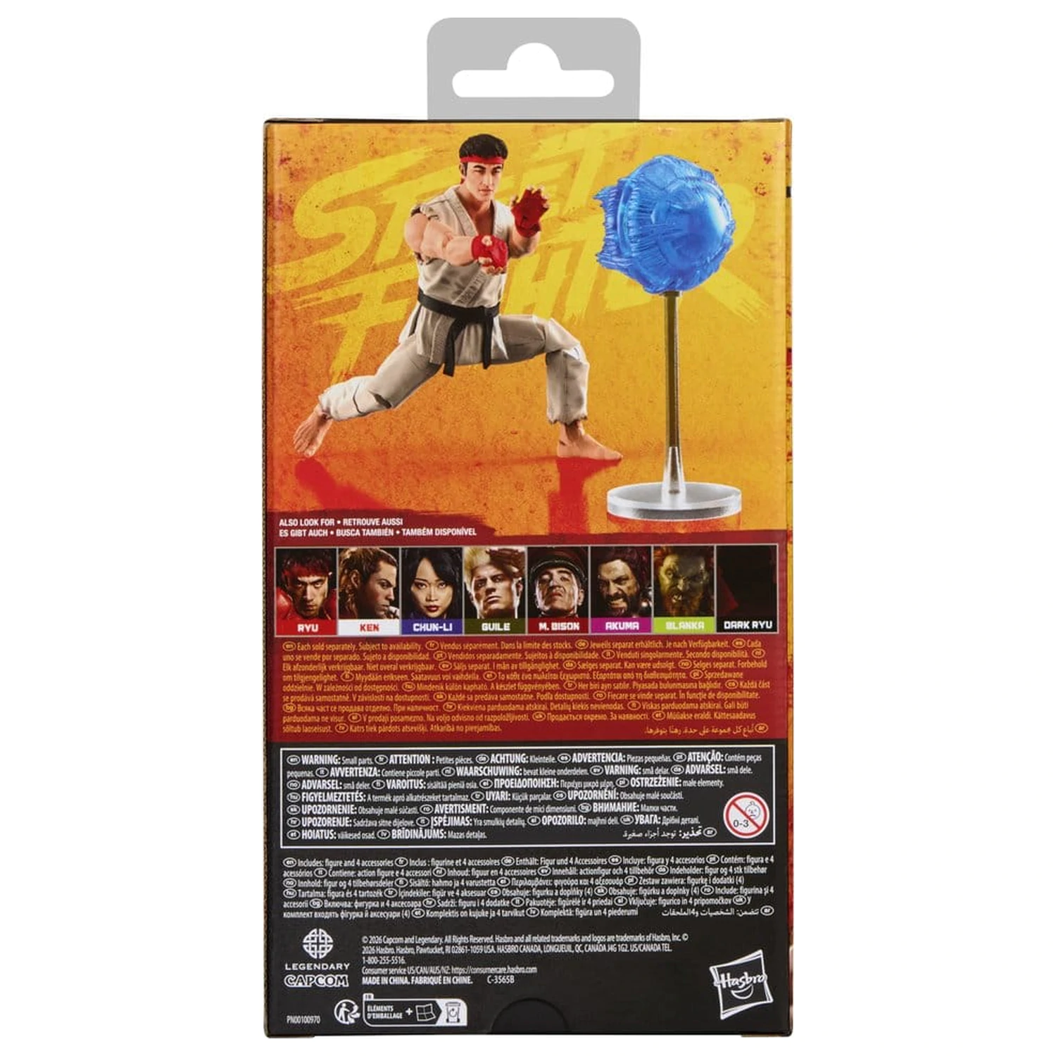 Street Fighter akční figurka Ryu 15 cm fotografii produktu
