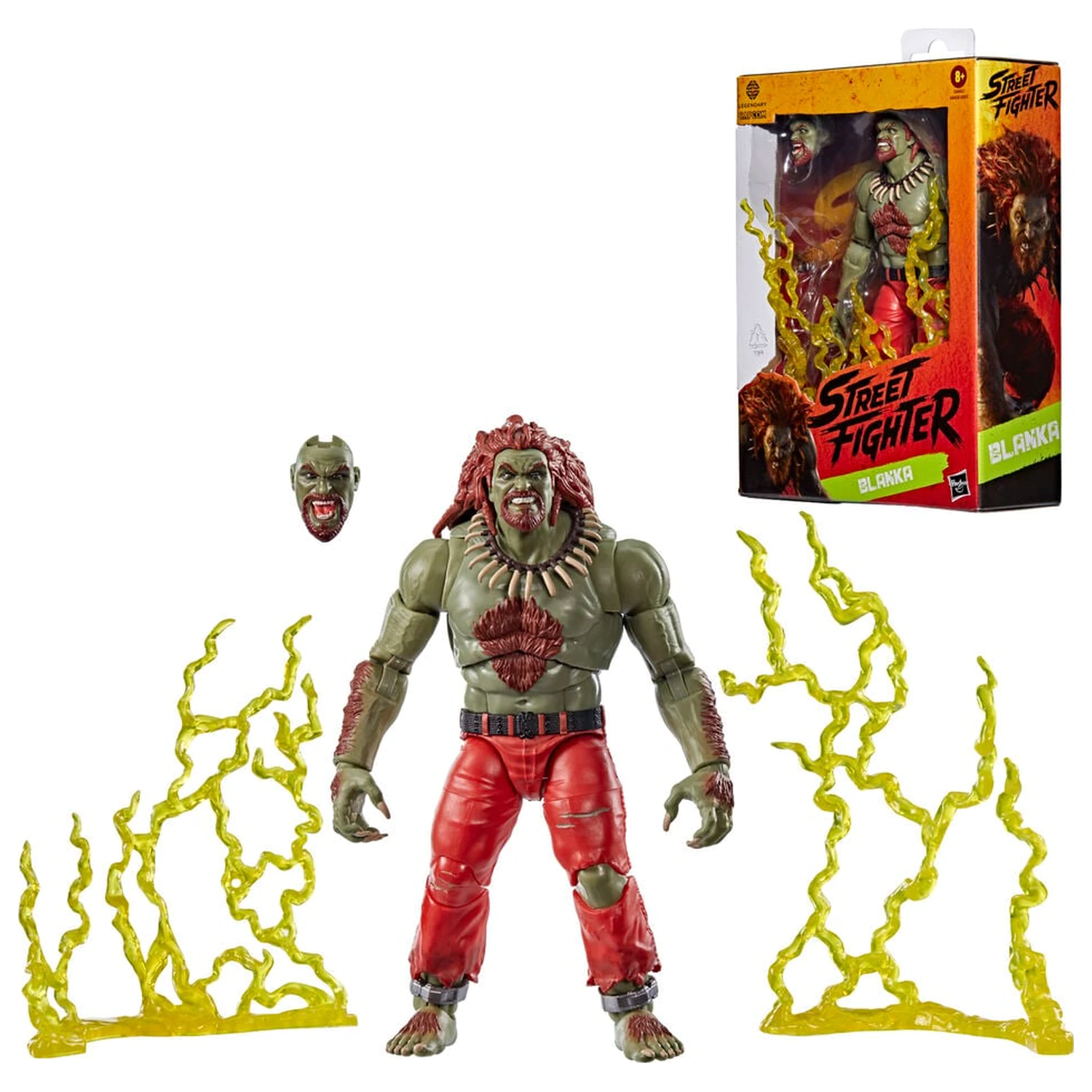 Street Fighter Blanka figurka 15 cm fotografii produktu