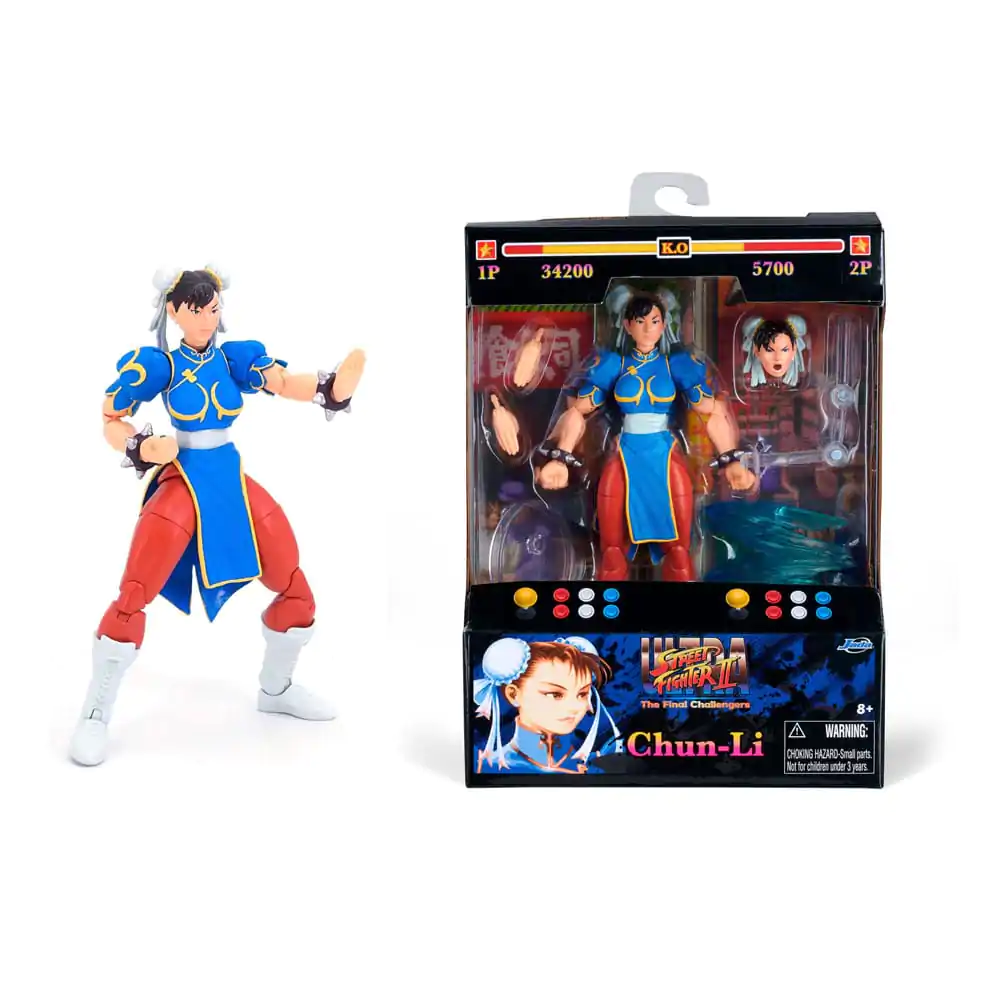 Street Fighter II figurka Chun-Li 15 cm fotografii produktu