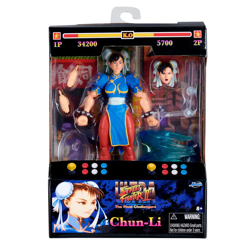 Street Fighter II figurka Chun-Li 15 cm fotografii produktu