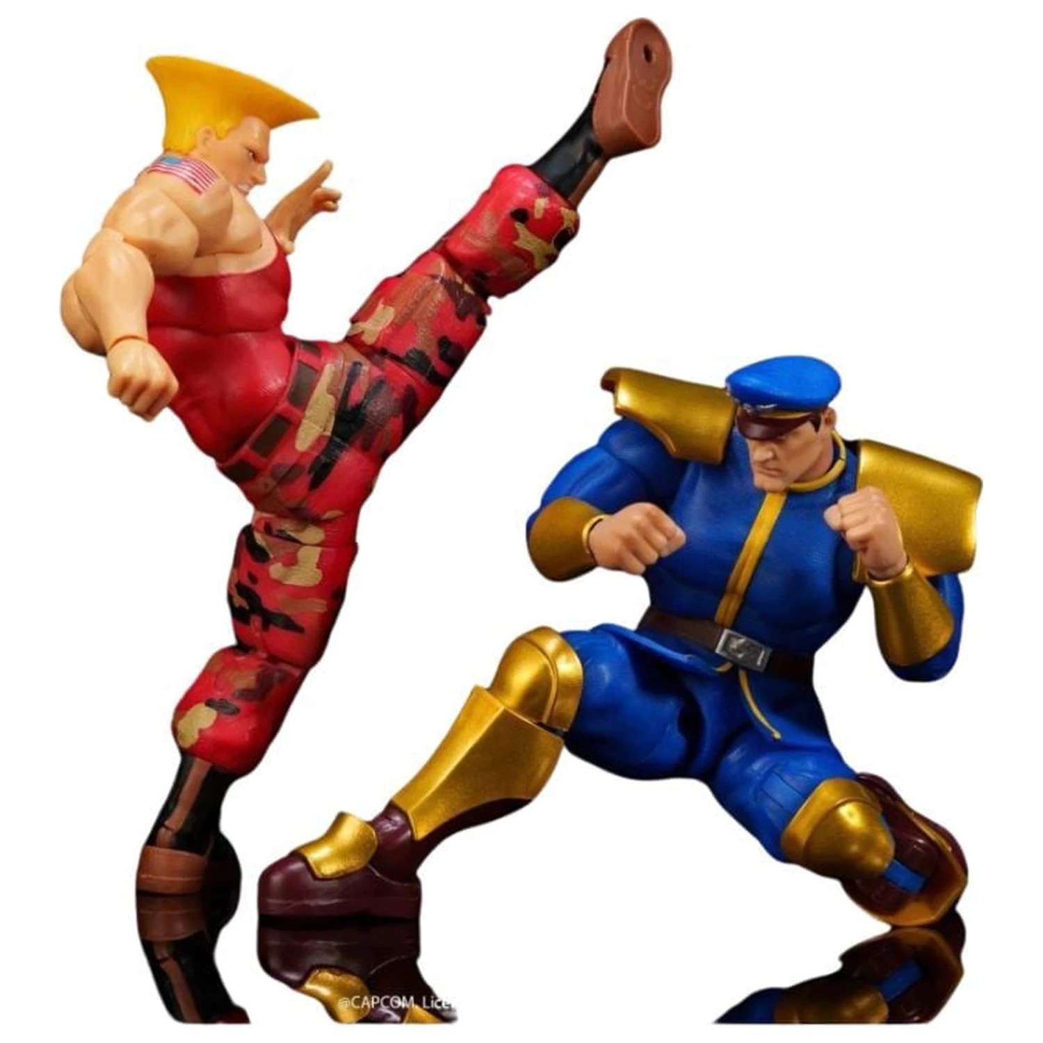 Street Fighter II Guile a Bison balení 2 figurek 15cm fotografii produktu