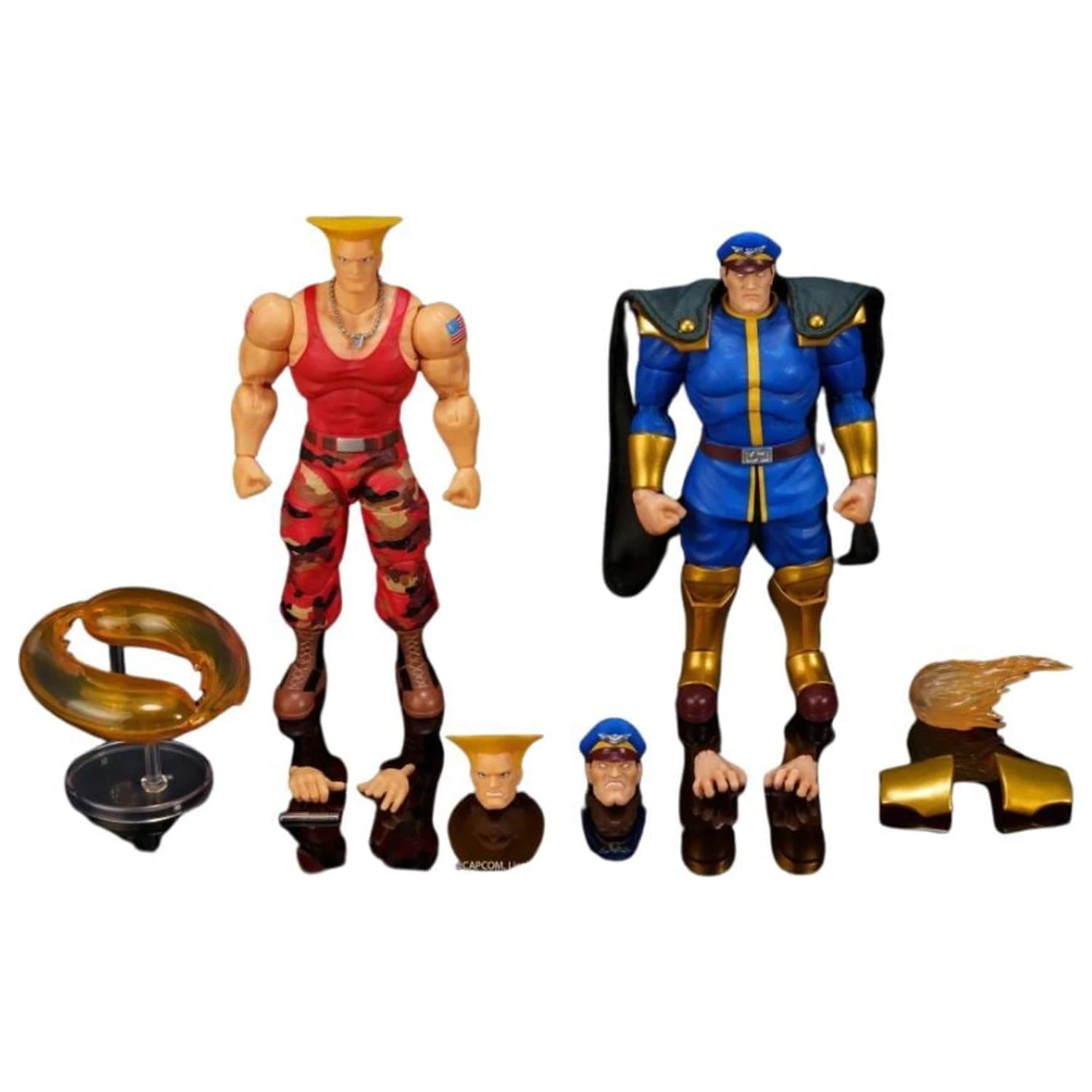 Street Fighter II Guile a Bison balení 2 figurek 15cm fotografii produktu