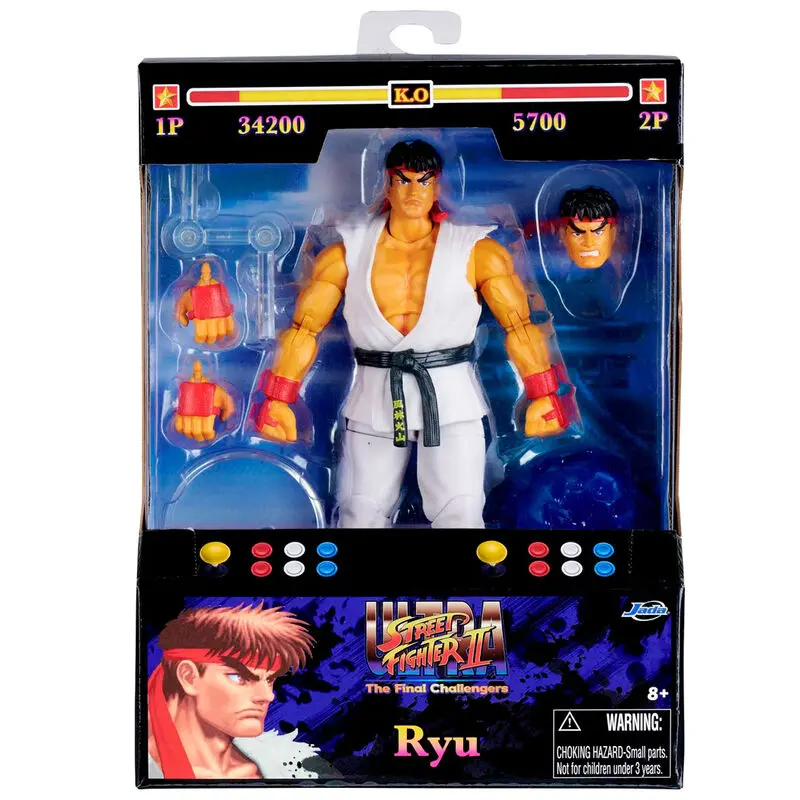 Street Fighter II Ryu figurka 15cm fotografii produktu