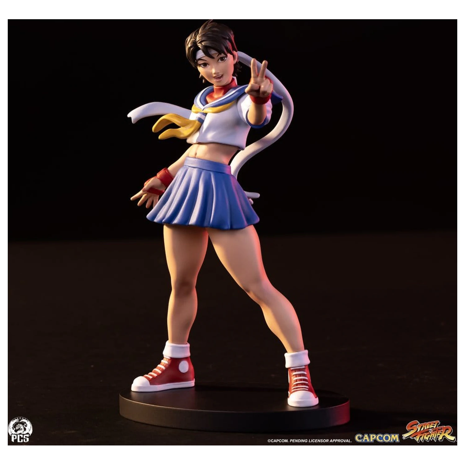Street Fighter Street Jam sochy 1/10 Sakura & Sodom 22 cm fotografii produktu