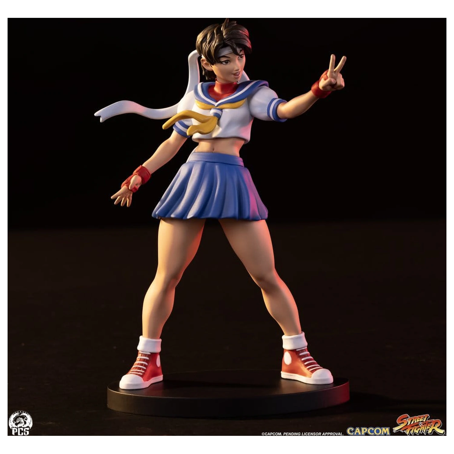 Street Fighter Street Jam sochy 1/10 Sakura & Sodom 22 cm fotografii produktu