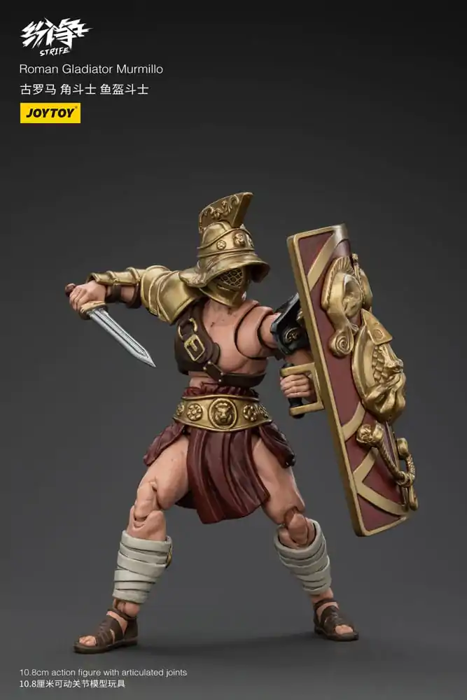 Akční figurka Strife 1/18 Římský gladiátor Murmillo 11 cm fotografii produktu