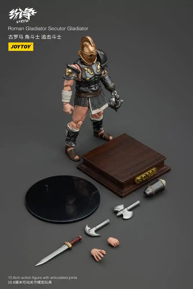 Akční figurka Strife 1/18 Římský gladiátor Secutor Gladiator 11 cm fotografii produktu