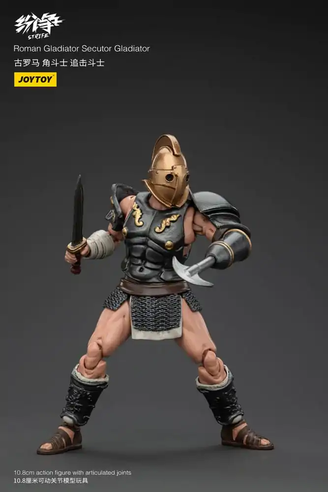 Akční figurka Strife 1/18 Římský gladiátor Secutor Gladiator 11 cm fotografii produktu