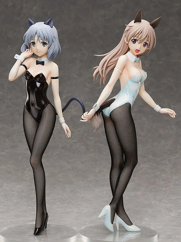Strike Witches PVC Soška 1/4 Sanya V. Litvyak: Bunny Style Ver. 40 cm fotografii produktu