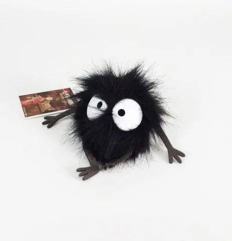 Studio Ghibli Ball Chain Plyšák Noiraude 7 cm fotografii produktu