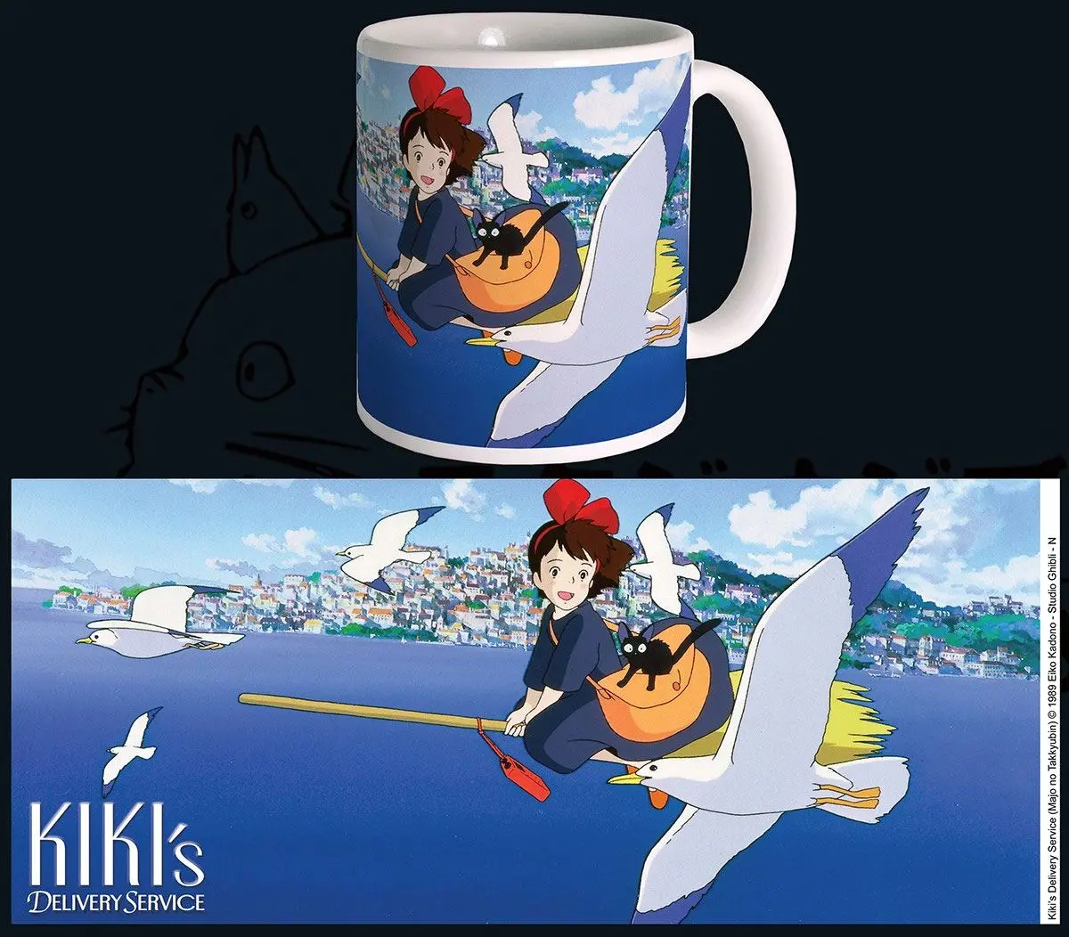 Studio Ghibli hrnek Kiki fotografii produktu